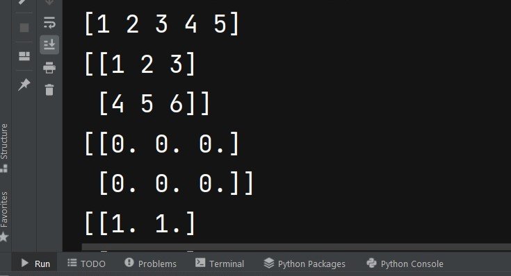 Python Numpy Tutorial