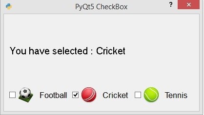 PyQt5 How to Create CheckBox with Qt Designer