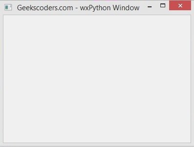 Python GUI wxPython Library 