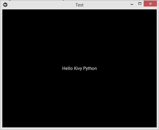 Python Kivy Game Library 
