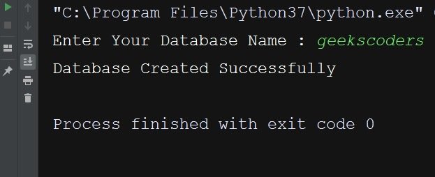 Python MySQL Database with MySQL Connector 
