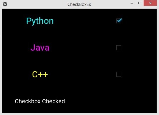 Kivy CheckBox