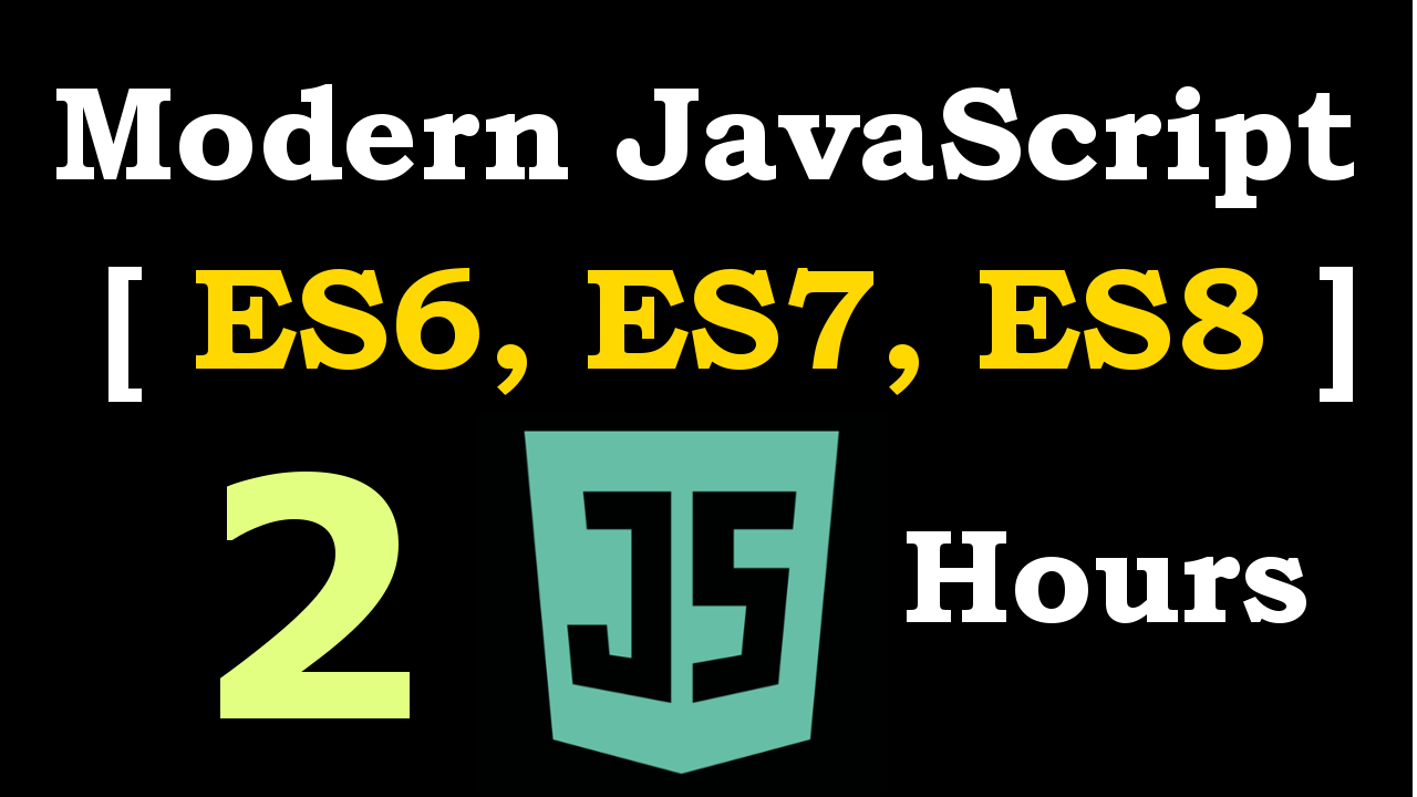 Modern JavaScript - Geekscoders