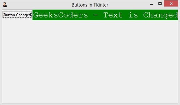 TKinter Tutorial - TKinter Button