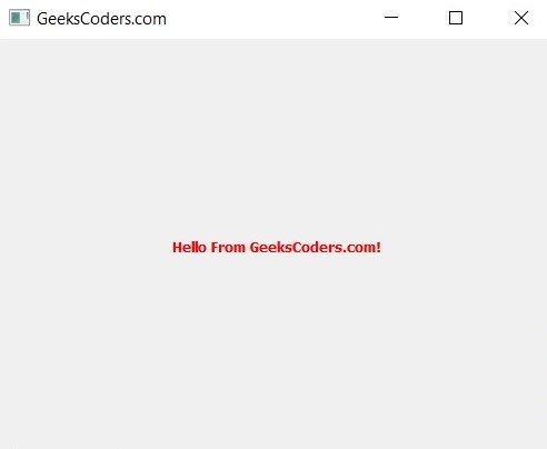 How to Build a Simple GUI in Python and PyQt5