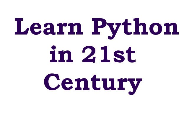 Python: The Most Versatile Programming Language of the 21st Century