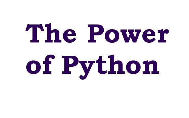 The Power of Python: Why It's the Best Programming Language for Your Next Project