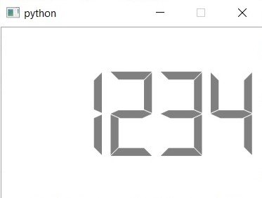 How to Create QLCDNumber in Python PySide6