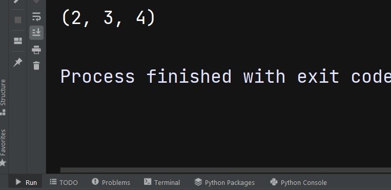 Python Tuples Slicing