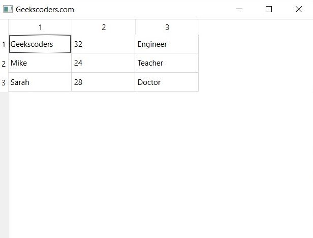 How to Integrate PyQt6 with Pandas