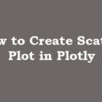 How to Create Scatter Plot in Plotly